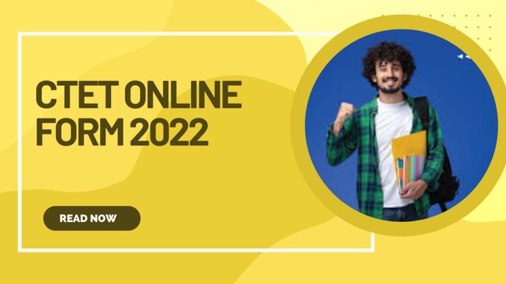ctet online form 2022