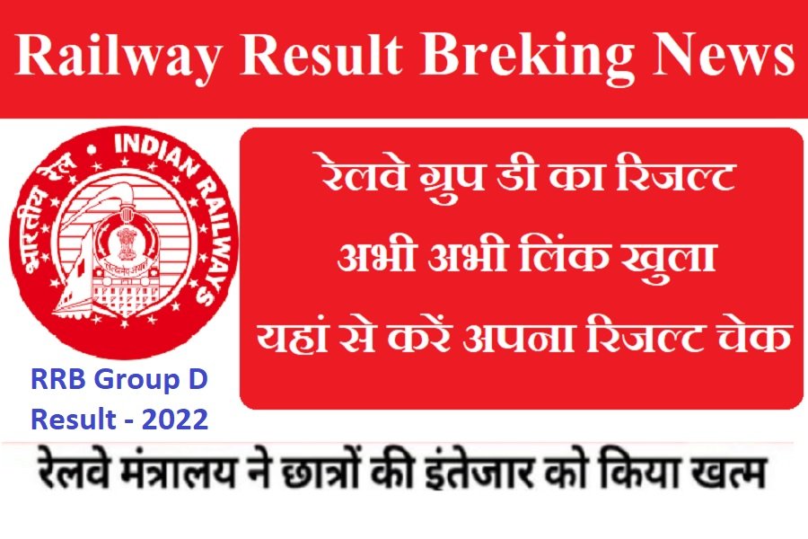 Railway Group D Result Check
